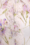 Selena Silk Dress - Lilac Iris