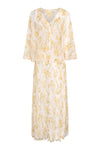 Fekla Silk Dress -  Yellow Iris